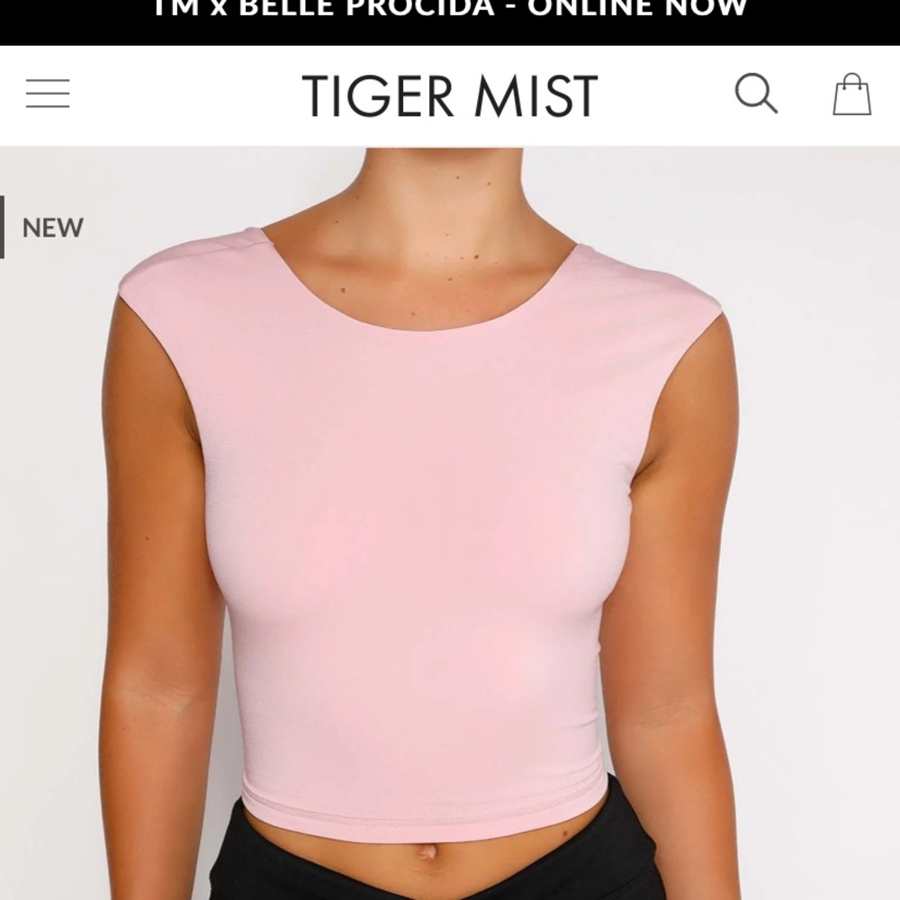 NWT TIGERMIST SHAYNA TOP